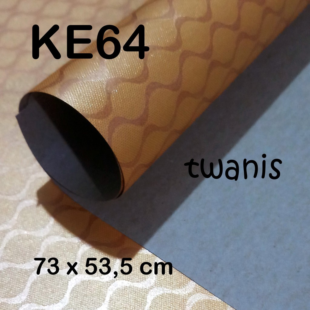 

10 LEMBAR KERTAS EMBOS PELAPIS BOX EKSKLUSIF WARNA KUNING ORENS KODE KE64