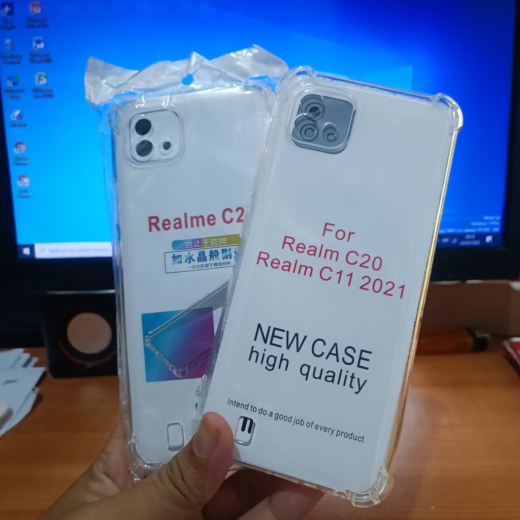 Soft Case Realme C11 2021 / Realme C20 Case Clear HD Tpu Transparan Bening Premium Case Antikrek