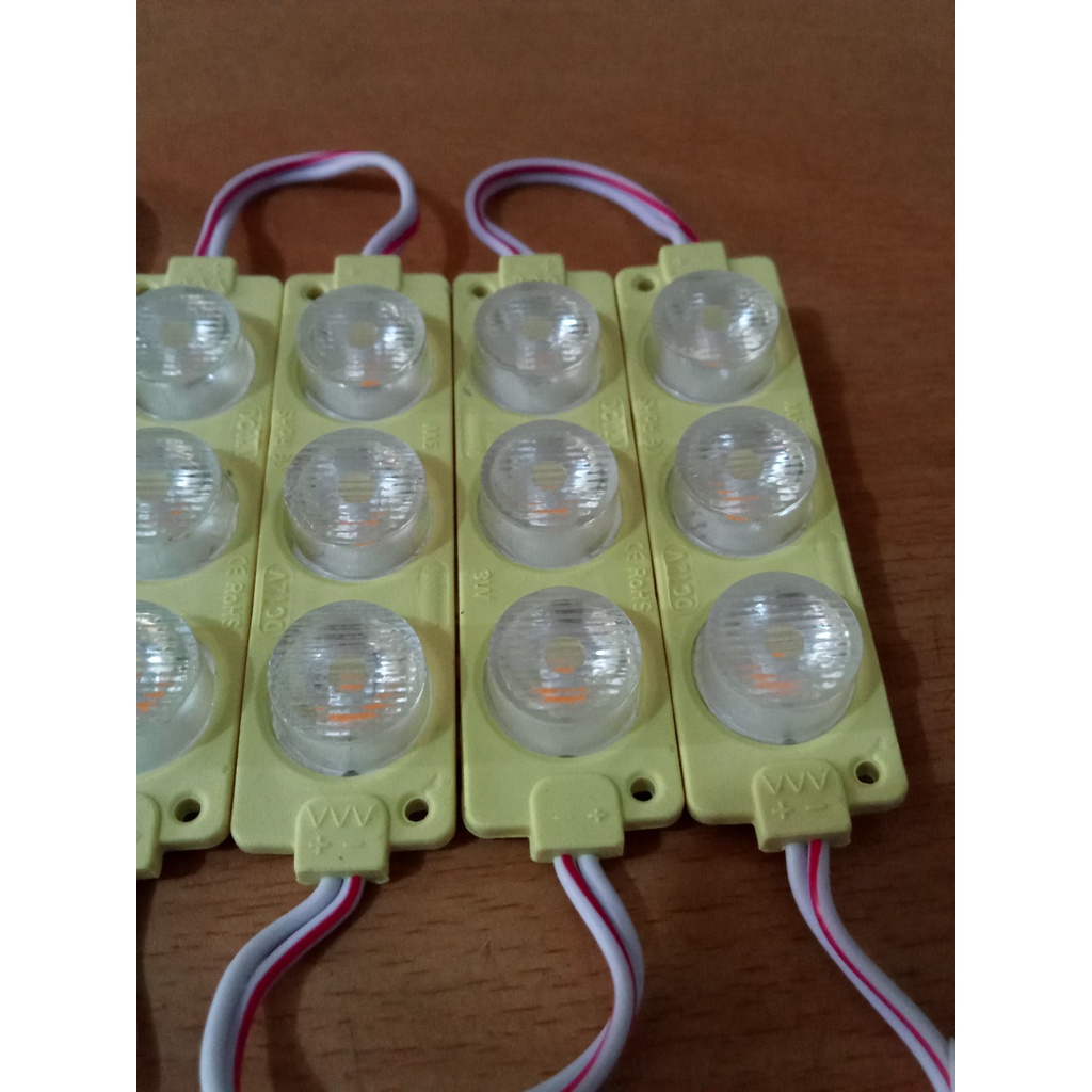 LED MODUL 3 MATA 12V HARGA PER BIJI