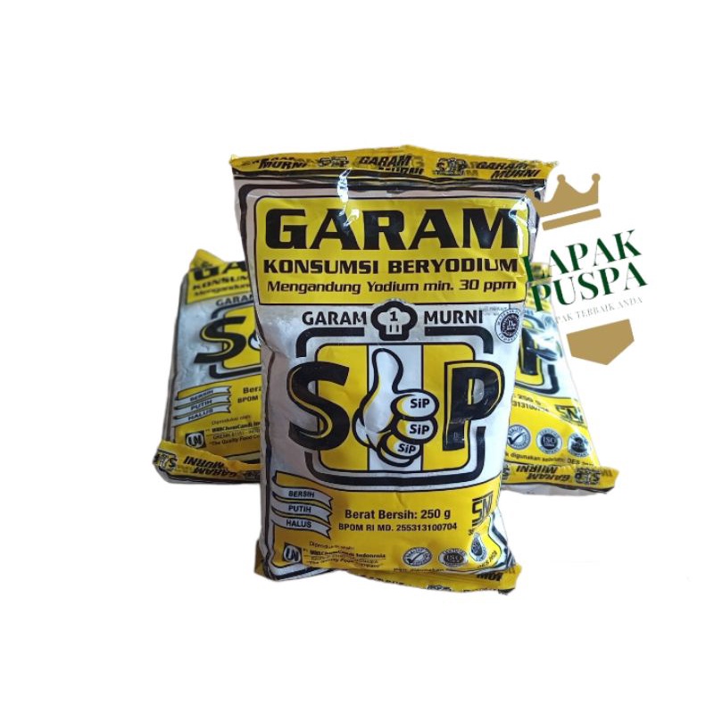 

garam halus SIP 250 gram garam halus beryodium