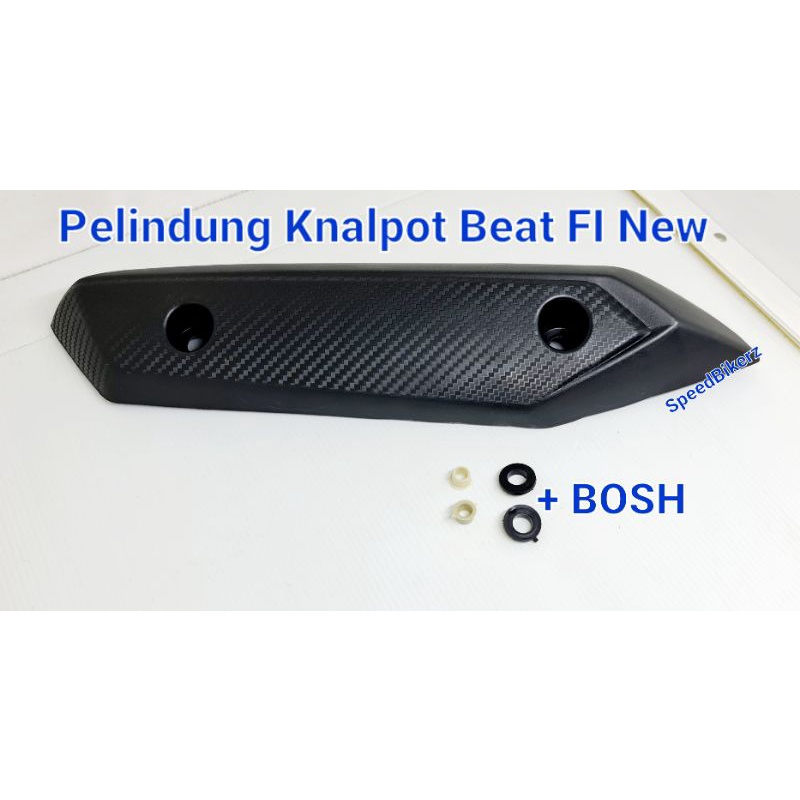 Pelindung Knalpot Beat FI New 2012 2013 2014 2015 Tutup Cover Knalpot Muffler