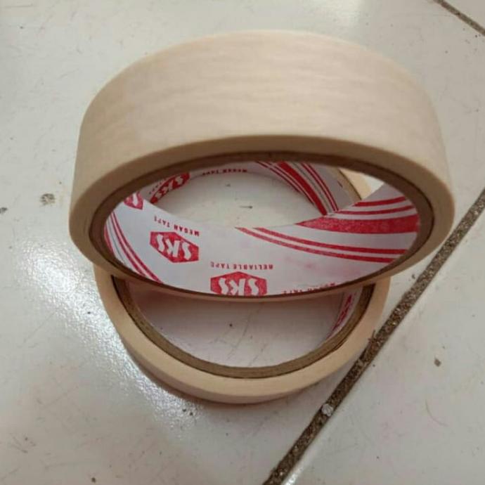 

LAKBAN KERTAS 1I"INCH SKS,MASKING TAPE 1" INCH SKS