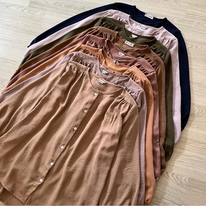 VELLA BLOUSE CRINKLE AIRFLOW PREMIUM