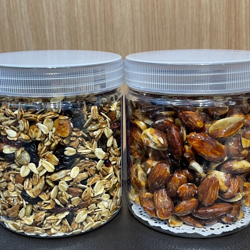 Paket Sweet Granola Crunchy Honey dan Almond Honey Roasted ( Toples )