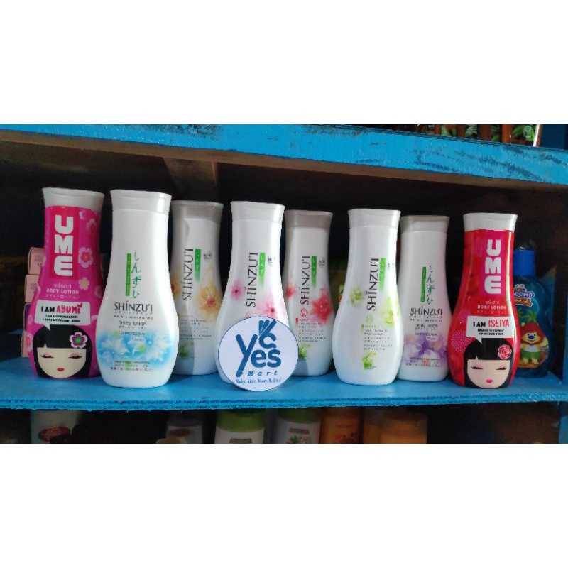 Body Lotion 210ml Shinzui Matsu Myori Ayumi Sakura Hana Ayumi Iseiya Kenzo Handbody Sinzui lembab