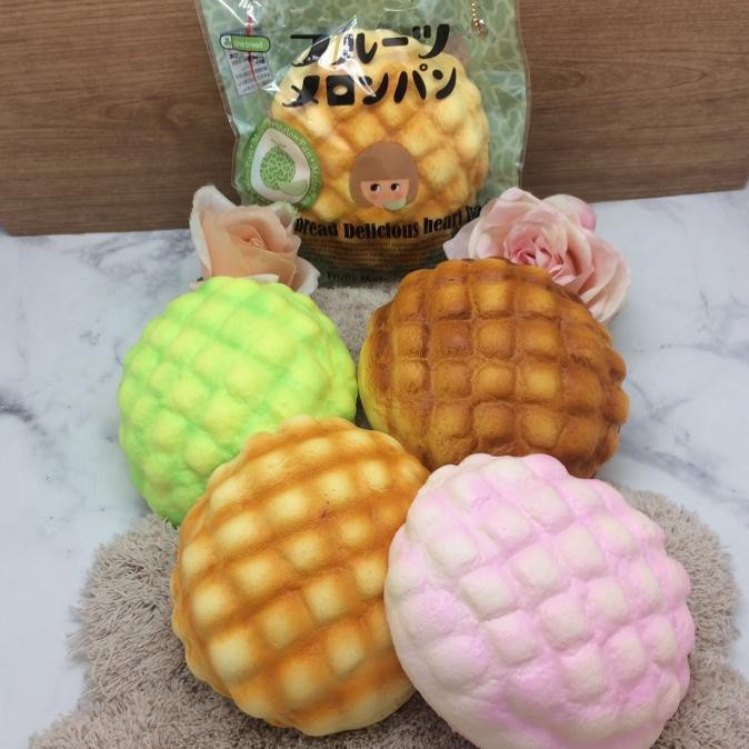 Melon Pan Bread Squishy Licensed Original Japan