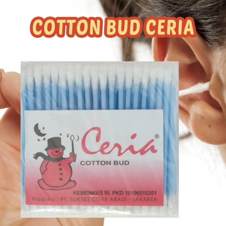 Ceria Cotton Buds Baby Pembersih Telinga Bayi Cotton Bud Ceria