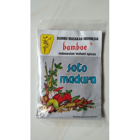 

Bumbu Instant Bamboe Original Soto Madura
