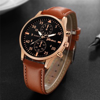 Jam Tangan QUARTZ GENEVA 2 TITIK (021PU)