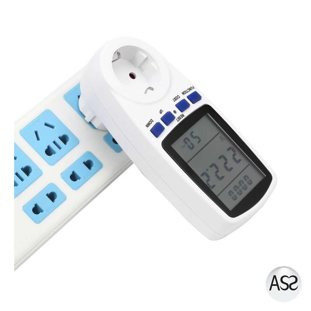 ASS Shop - Taffware kWh Meter Pengukur Biaya Lisrik Rumah Multifungsi - KWE-PM01