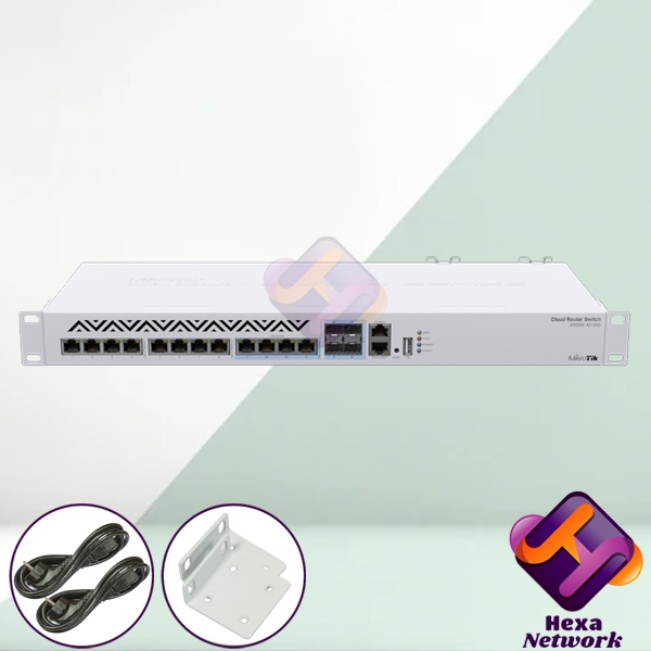 MikroTik CRS 312 4C+ 8XG RM CRS312-4C+8XG-RM