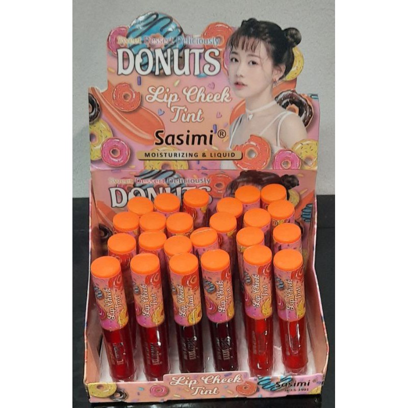 PROMO PER3PCS!!!LIP TINT SASIMI DONUT/BT21 S-1942/ S-1991