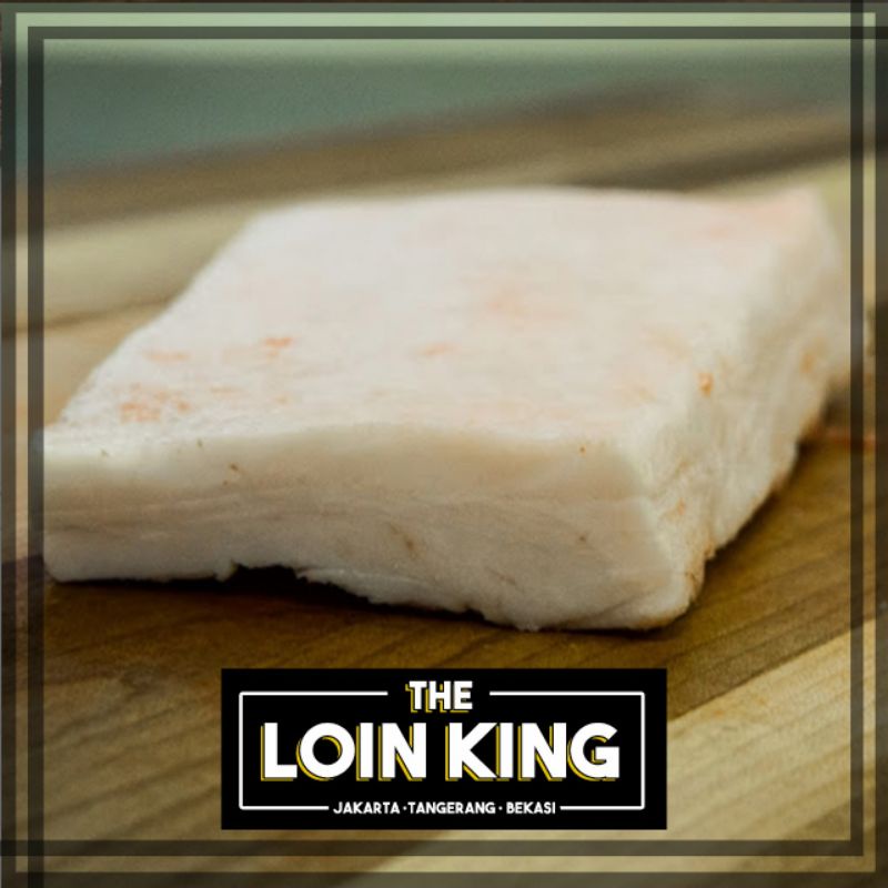 Minyak Lemak Babi 500gr Import Premium Pork Back Fat Untuk Gorengan