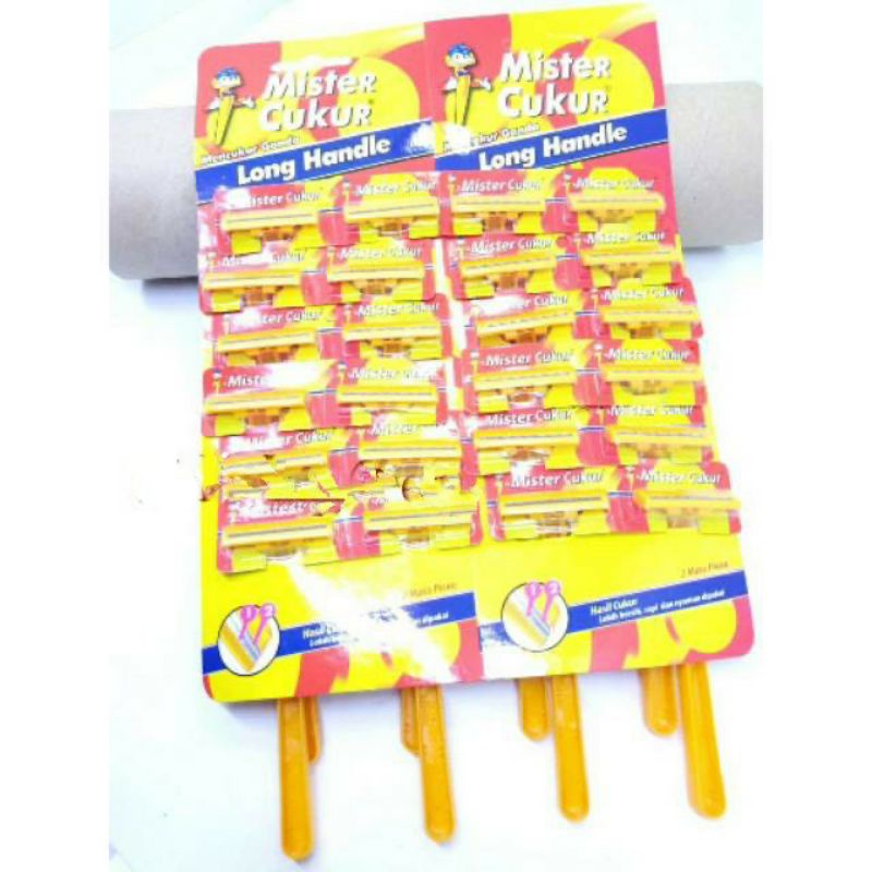 Mister cukur kuning - alat cukur bulu kumis jenggot ketiak minimal 3 pcs