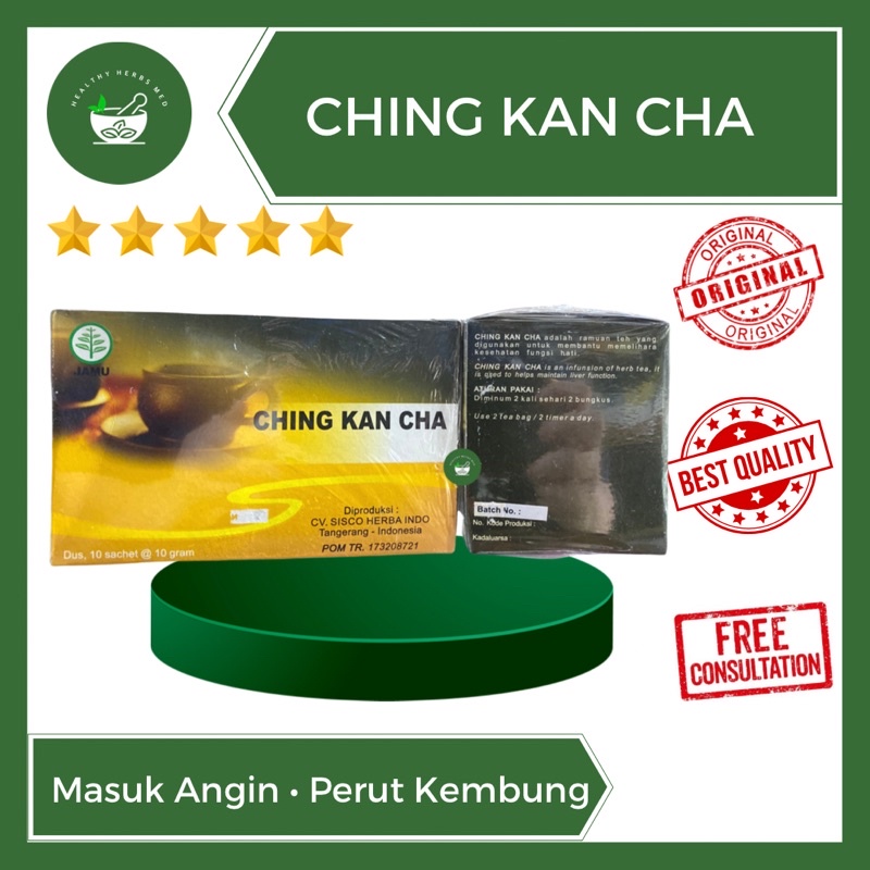 

Ching Kan Cha Teh Masuk Angin Perut Kembung