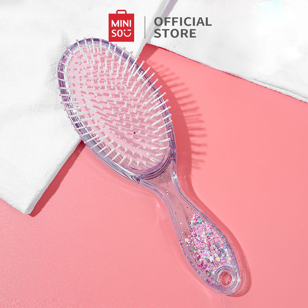 Miniso Official sisir rambut wanita cushion hair brush comb catokan sisir