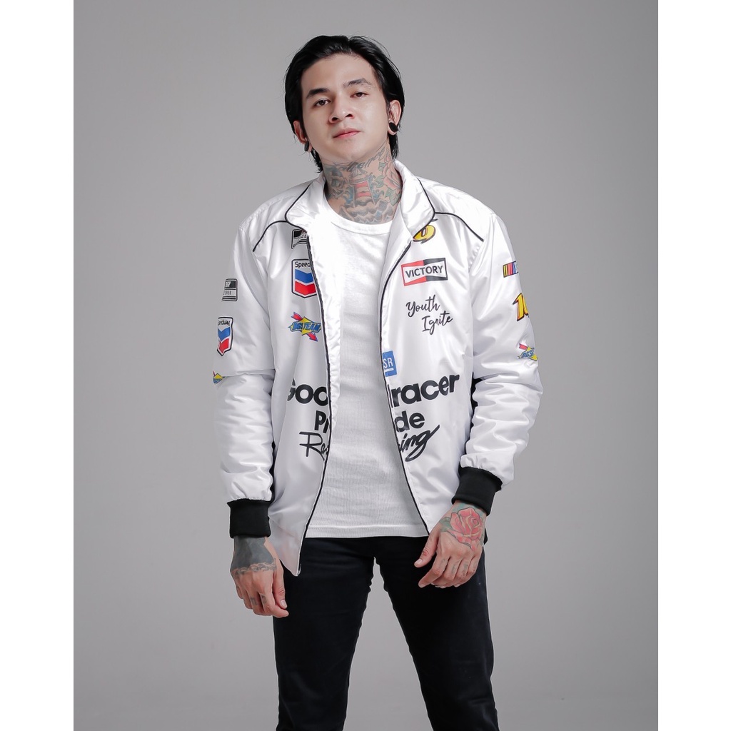 Jaket Pria | Jaket Nascar Racing Victory | Jaket Bomber Nascar Victory Vintage Original