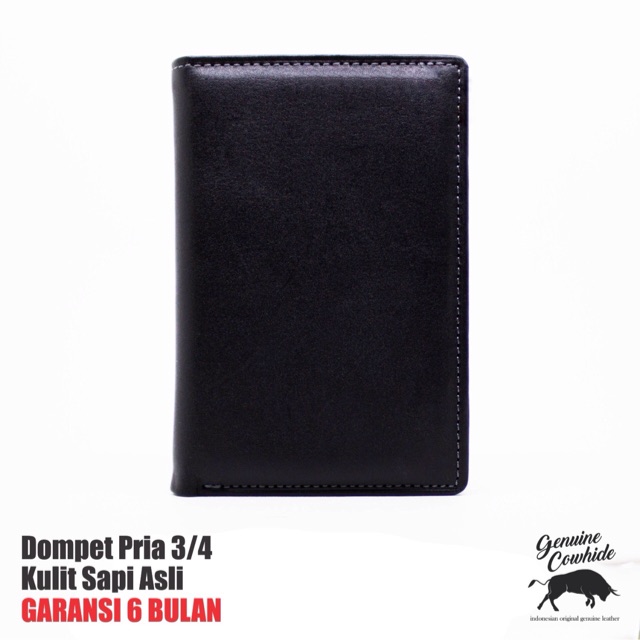 Dompet 3/4 - Dompet Pria Kulit Sapi Asli