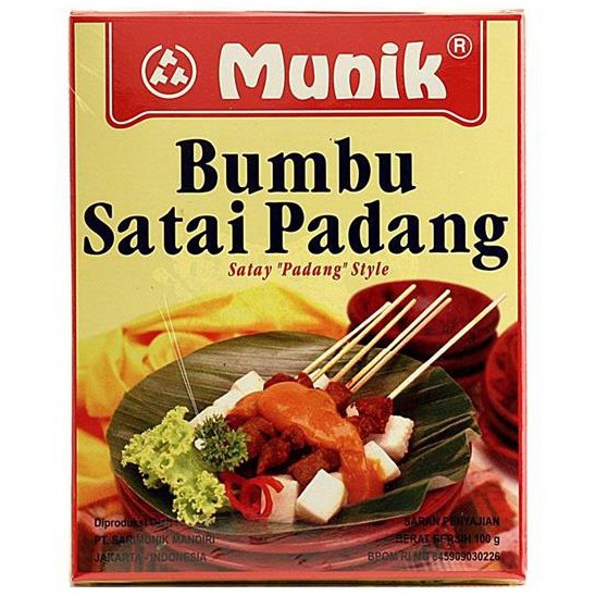 

Munik bumbu satei padang 100gr