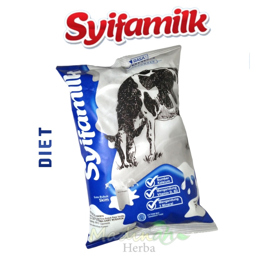 Syifamilk Susu Sapi Susu Untuk Diet / Susu Untuk Gemuk Badan 350 gram Vanilla / Coklat / Full Cream