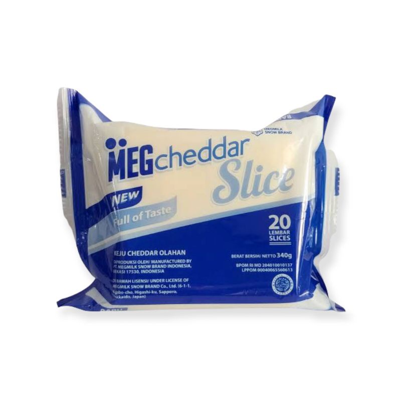 

MEG KEJU CHEDDAR 20 SLICES BIRU 340gr