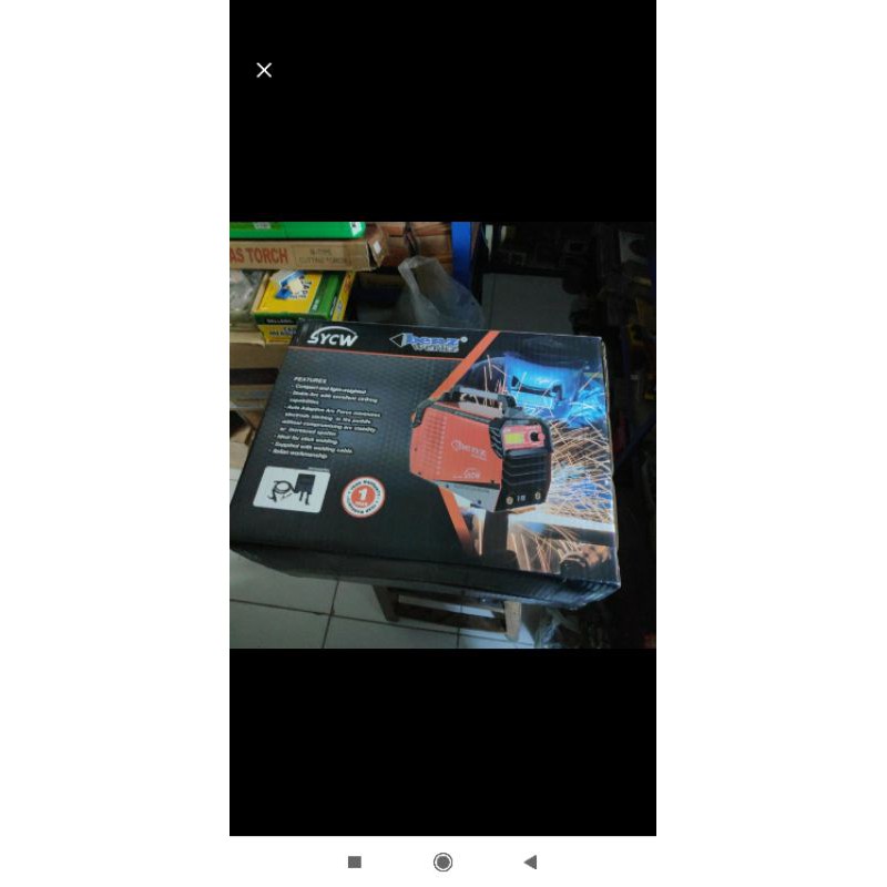 Mesin las inverter BENZ 160a single pcb