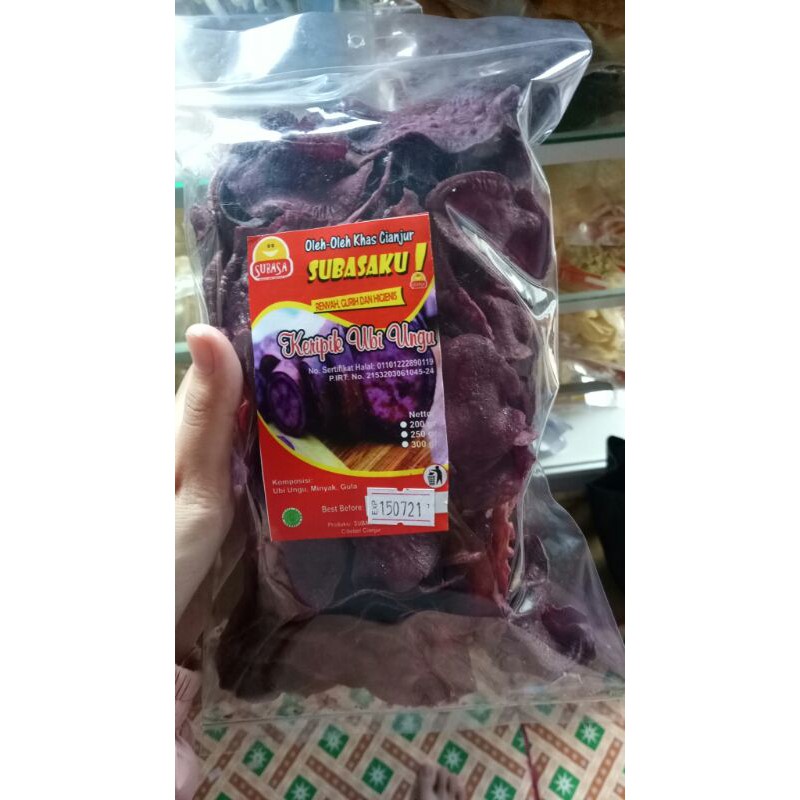 

Keripik Ubi ungu