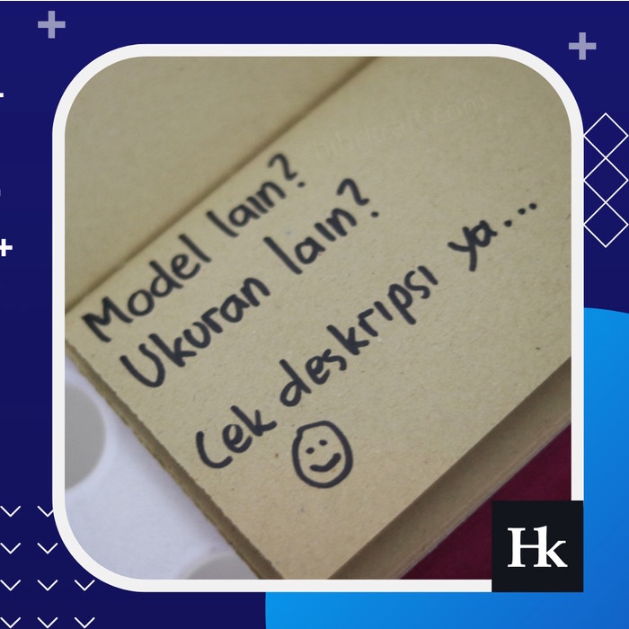 

Dijual Buku/Agenda Kulit Hibrkraft - Snappy Hot Sale