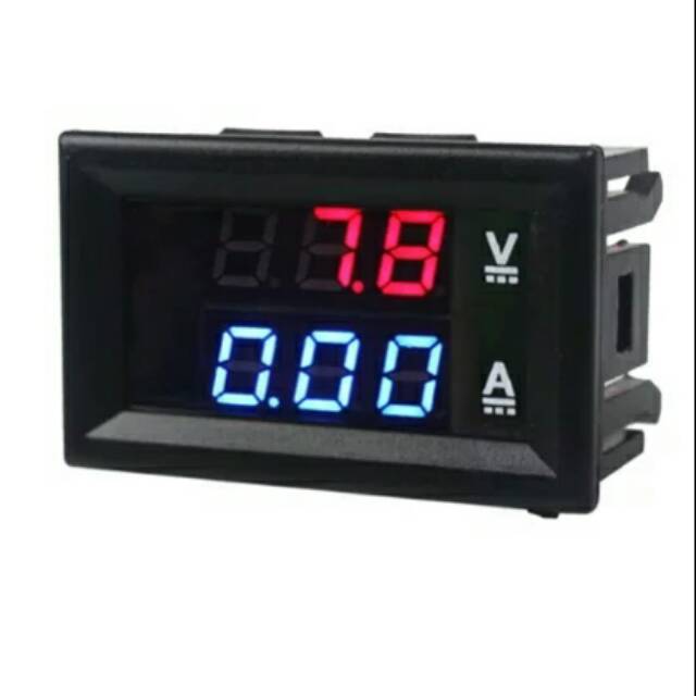 Volt dan amper meter Dc amp dan volt meter dc voltamp meter