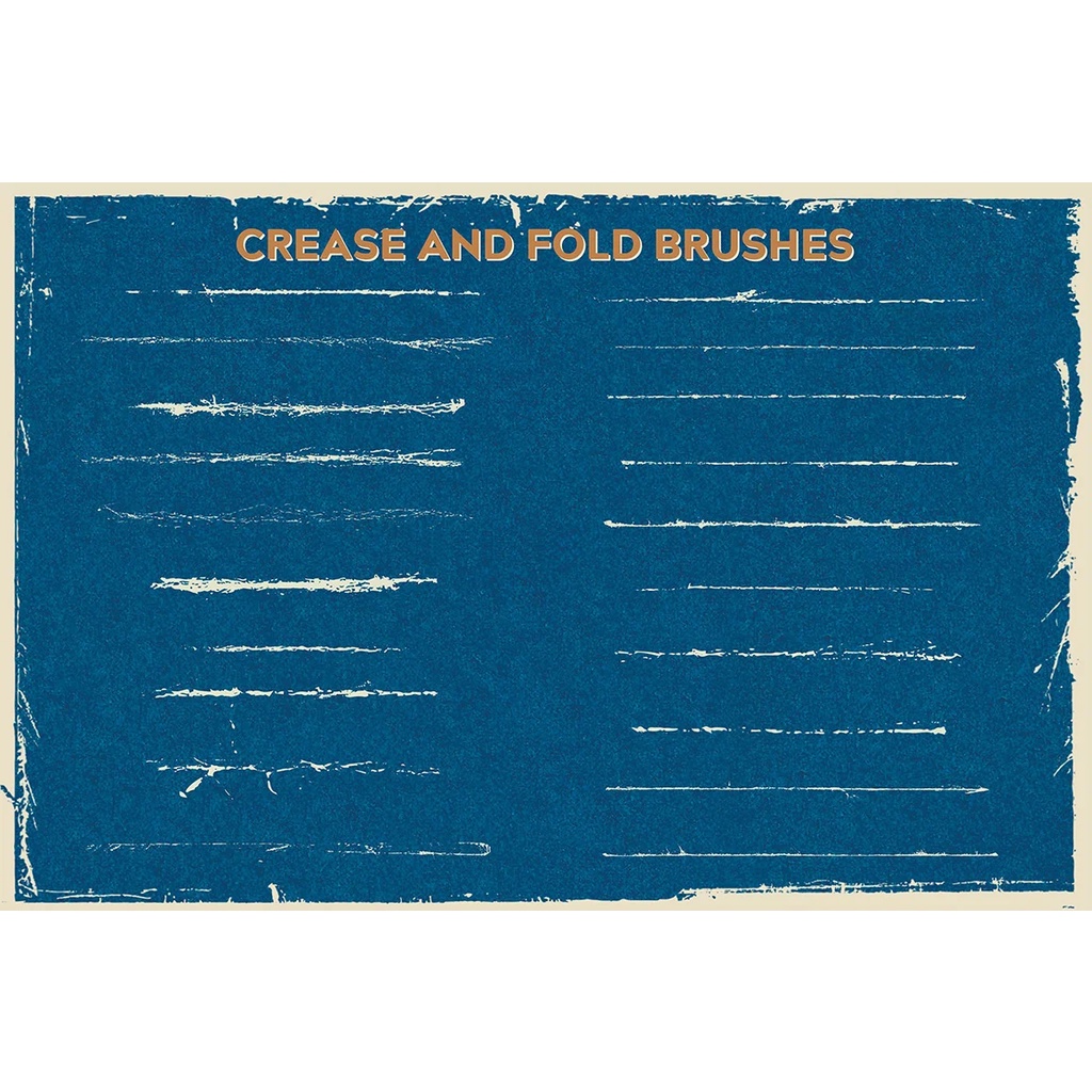 Procreate Brush - Vintage Edge Stamp Brushes for Procreate