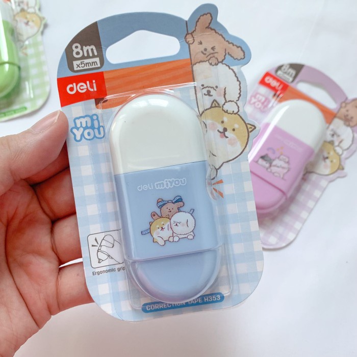 

Update Tip Ex Deli 1 Piece Karakter Lucu Ready 3 Warna Termurah Best Quality Hemat