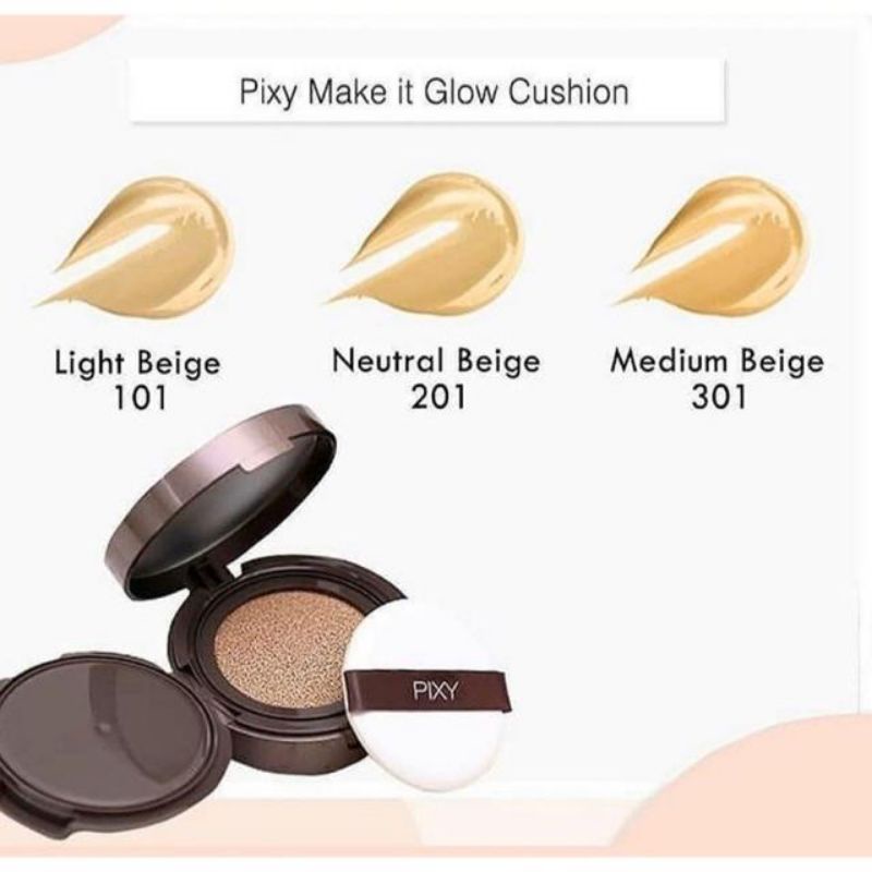 PIXY DEWY CUSHION  (MAKE IT GLOW) SPF23 &amp; PA++