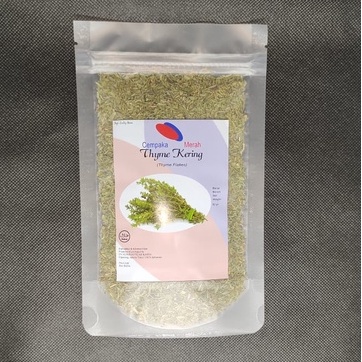 

Thyme Kering 50gr Asli Turkey Pure 100% / Thyme Flakes 50gr