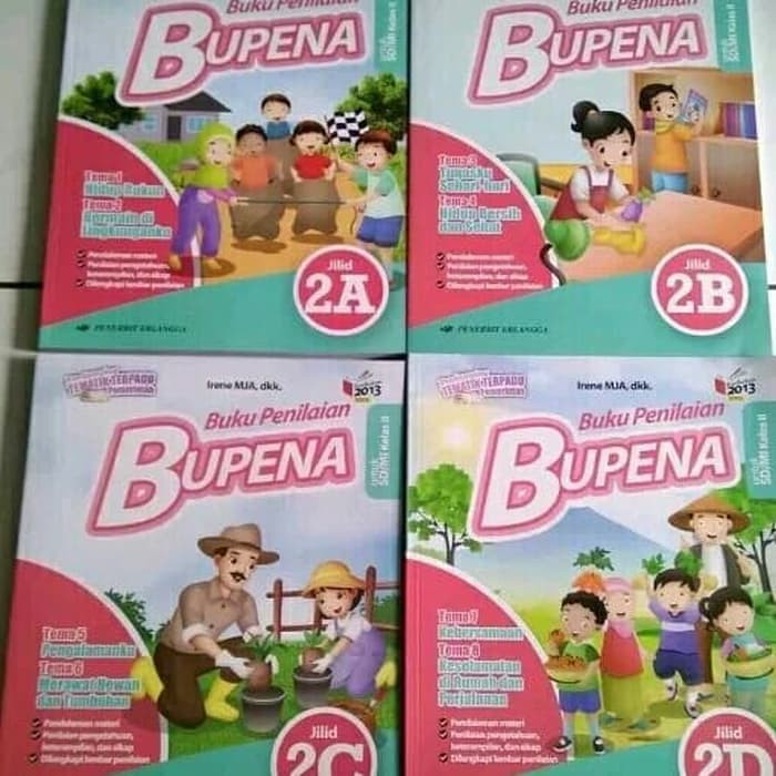 BUPENA 1 PAKET KELAS 2 TEMA A,B,C,DAN D Edisi terbaru