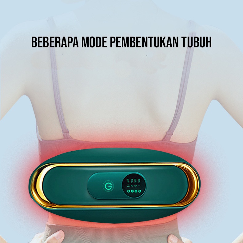 Ciji Belt Massage Sabuk Pengencang perut/Sabuk pembakar lemak