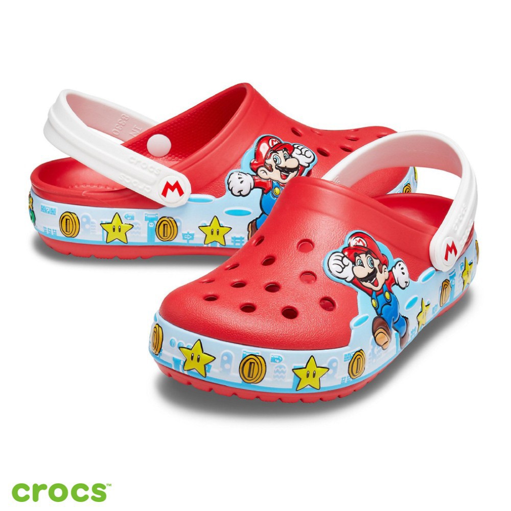 Croc Super Mario Bros Sandal Anak Cowok Original Croc