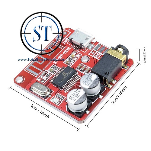 Module Mini MP3 Bluetooth 4.1 Lossless Speaker Decoder Amplifier Board Stereo Receiver Input Dc 3.7-5V USB TF SD Card