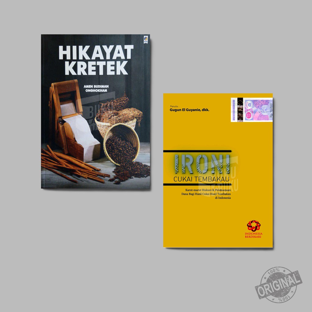 [Sepaket Buku Murah] #5 - Hikayat Kretek & Ironi Cukai Tembakau