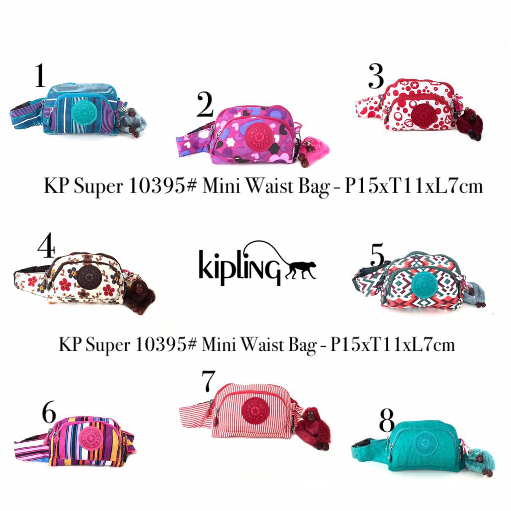 PROMO KIPLING Super 10395  mini Waist Bag-015