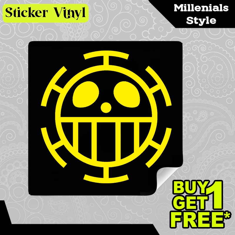 

Stiker Sticker One Piece Pirate Yellow Serial Animasi Anime Jepang Populer Aesthetic Bahan Vinyl Satuan Anti Air