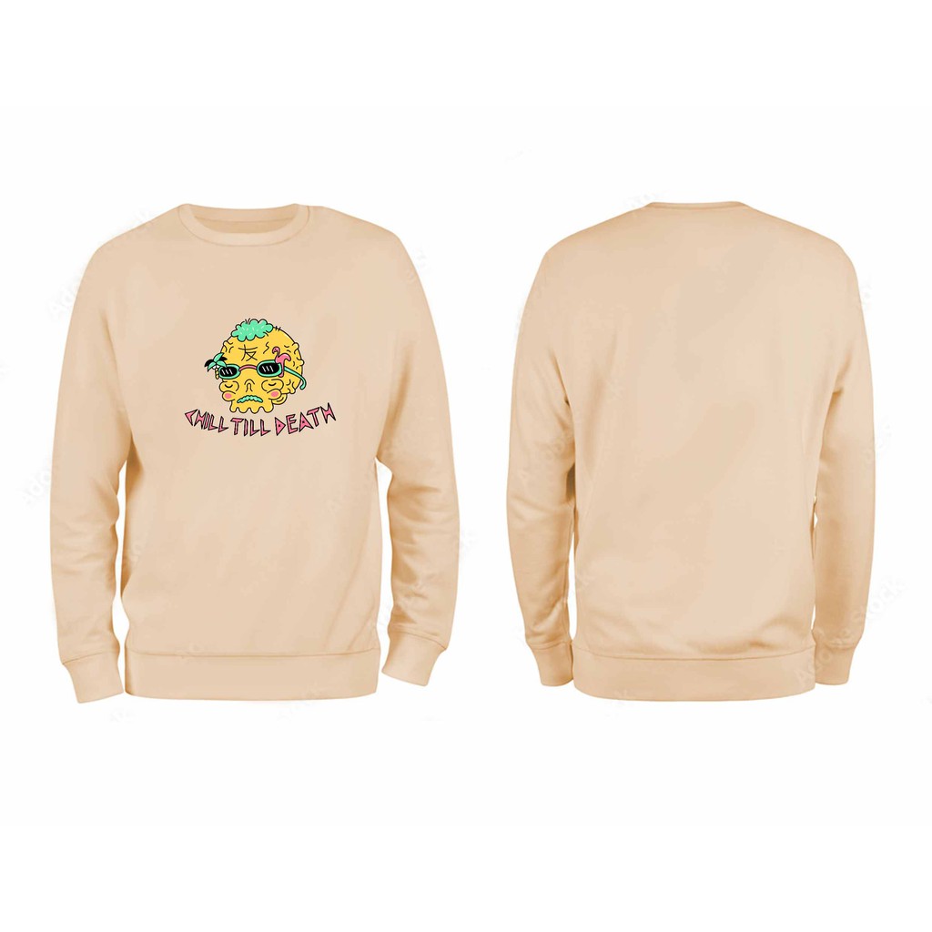 Sweater Crewneck Chill Till Death Fleece M - XXL