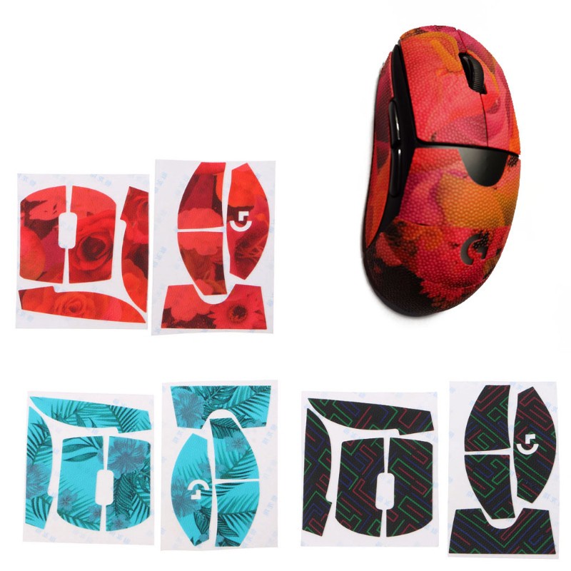 Cre 1 Set Tape Grip Mouse Gaming Wireless Logitech G Pro Anti Slip 3 Warna