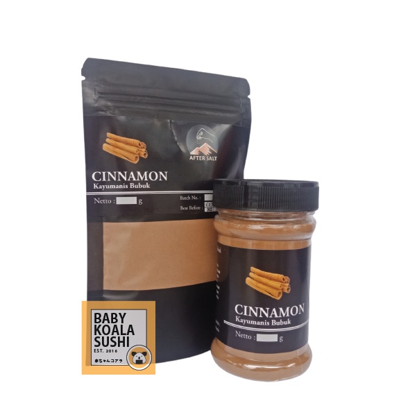 NATURAL CINNAMON POWDER 50 g Halal | Kayu Manis Bubuk