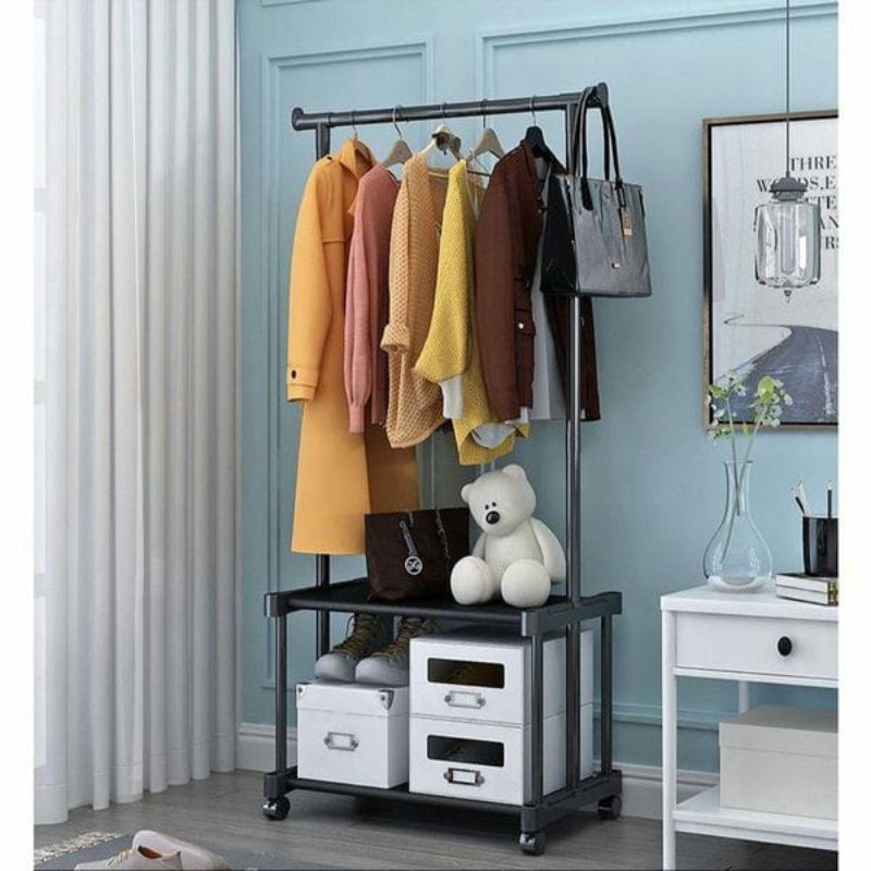 Stand Hanger serbaguna/ Stand hanger minimalis/stand Hanger aestetic