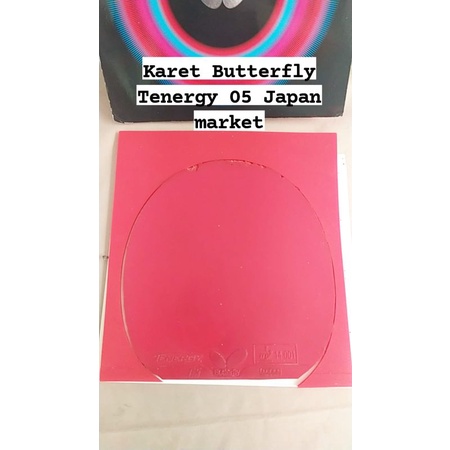 Terlaris karet Butterfly Tenergy 05 merah Japan market ORI