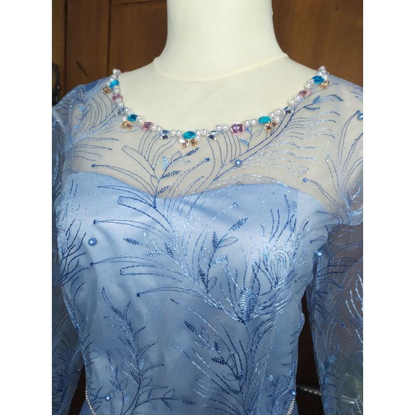 Jasa jahit dress satin & brukat