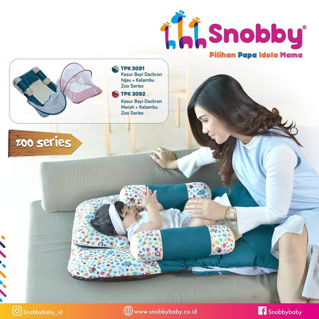 KASUR SNOBBY LIPAT KELAMBU TPK 1692