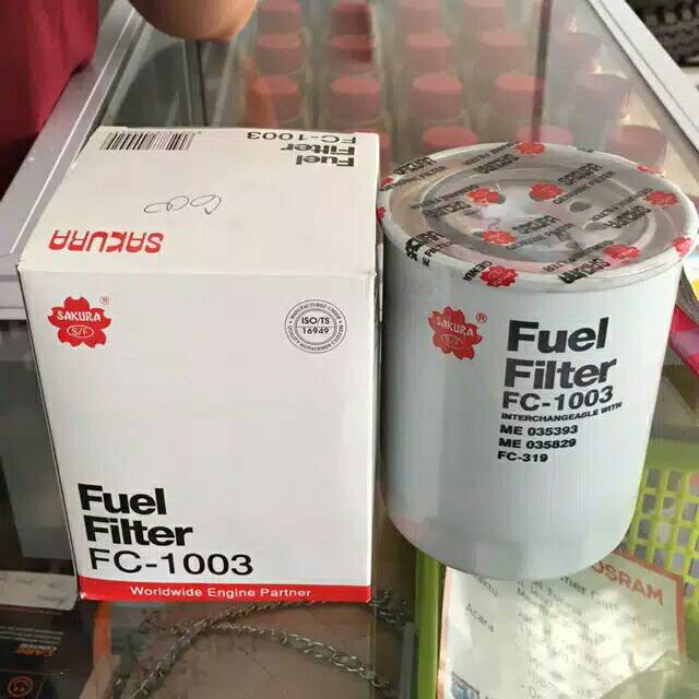 Fuel filter sakura FC-1003 fuso truck,kobelco/fighter