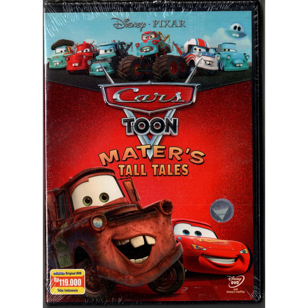 DVDA-CARS TOON MATER'S ADDDTALL TALLES