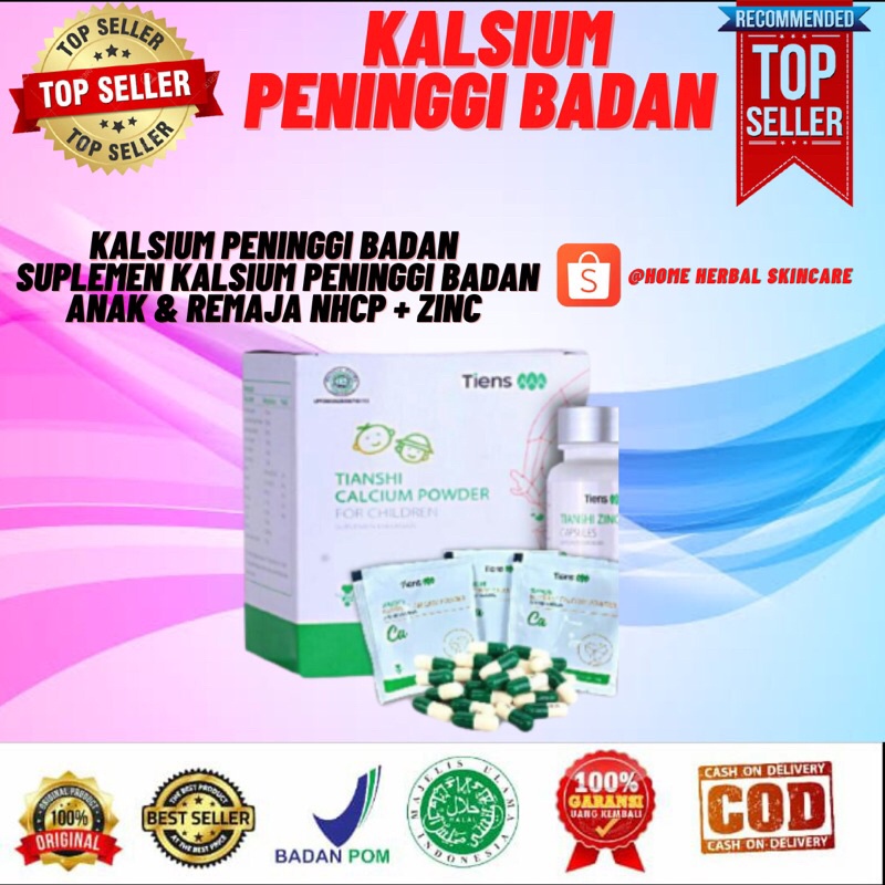 Tiens Peninggi Badan Original Super Grow Up Suplemen Susu Peninggi Badan Bpom Anak Remaja Dewasa Kal